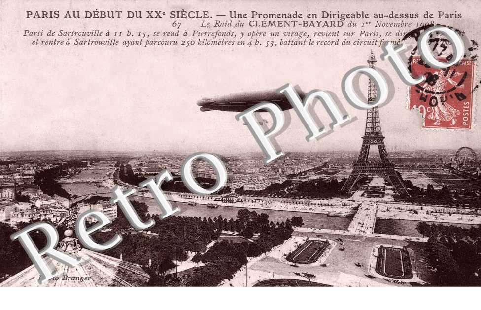 UNE PROMENADE EN DIRIGEABLE