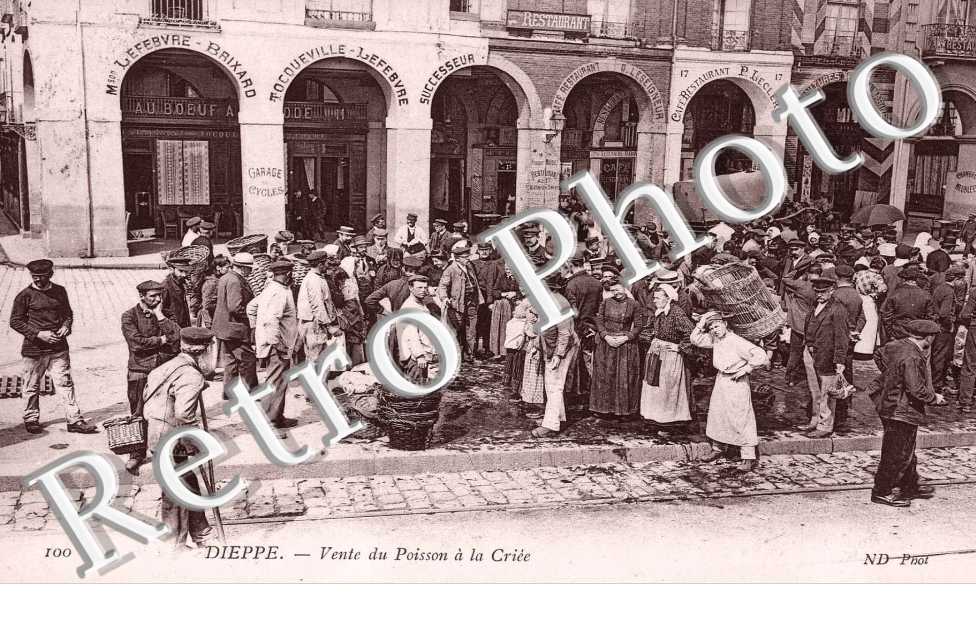 vente du poisson a la criee