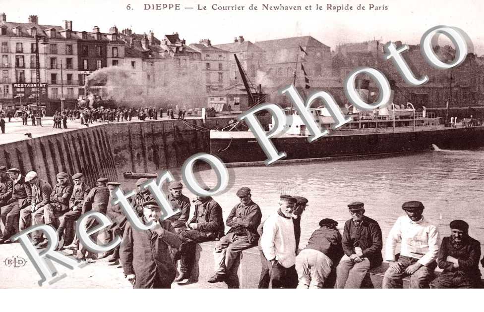 Le courrier de Newhaven et le rapide de Paris (bateau)