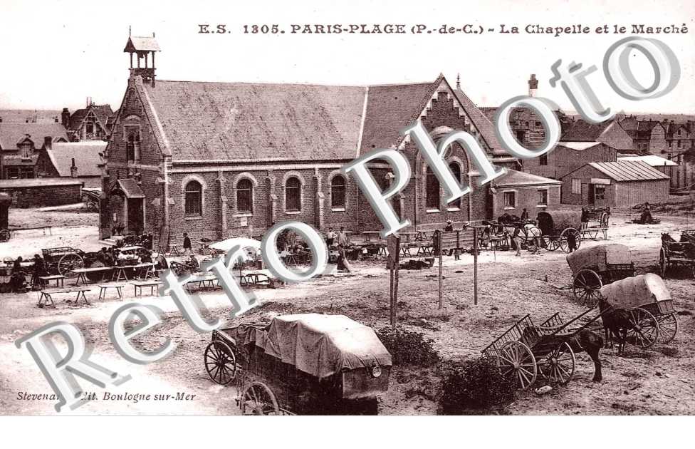 PARIS-PLAGE LA CHAPELLE ET LE MARCHE