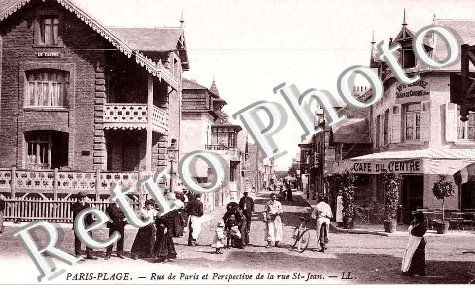RUE DE PARIS - PERSPECTIVE DE LA RUE ST JEAN