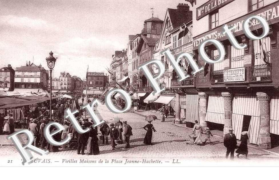 Vieilles Maisons de la Place Jeanne Hachette