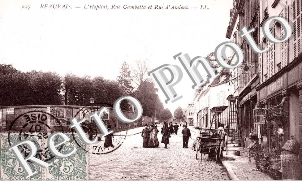 L&#039;Hopital, Rue Gambetta et Rue d&#039;Amiens