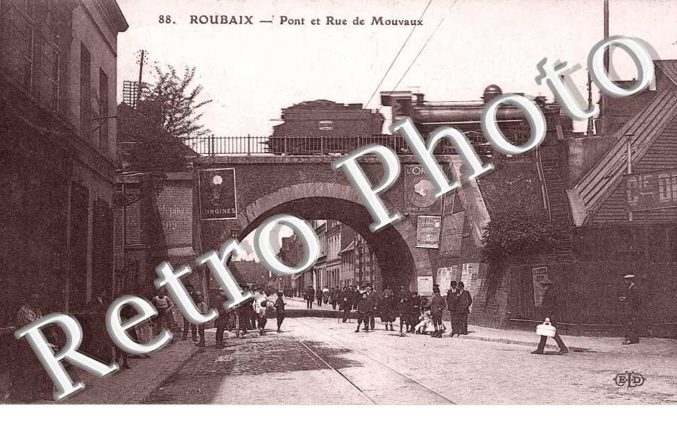 PONT ET RUE DE MOUVAUX