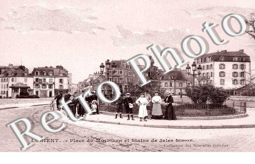 PLACE DU MORBIHAN ET STATUE JULES SIMON