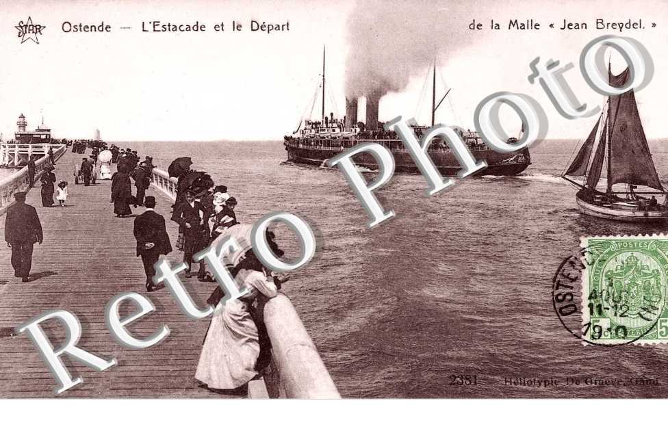 &#039;estacade et le depart de la malle Jean  Breydel