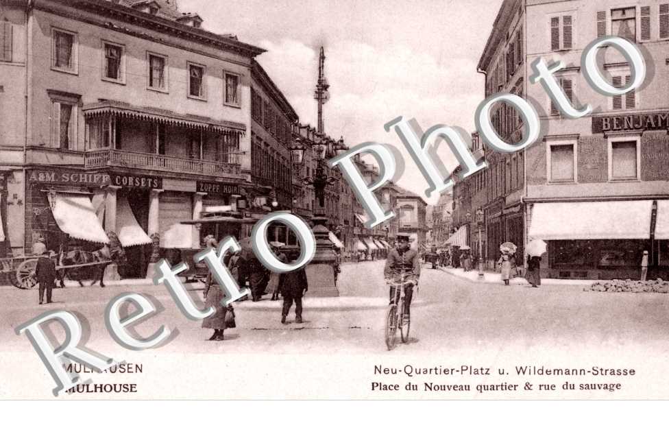 PLACE DU NOUVEAU QUARTIER et rue Sauvage