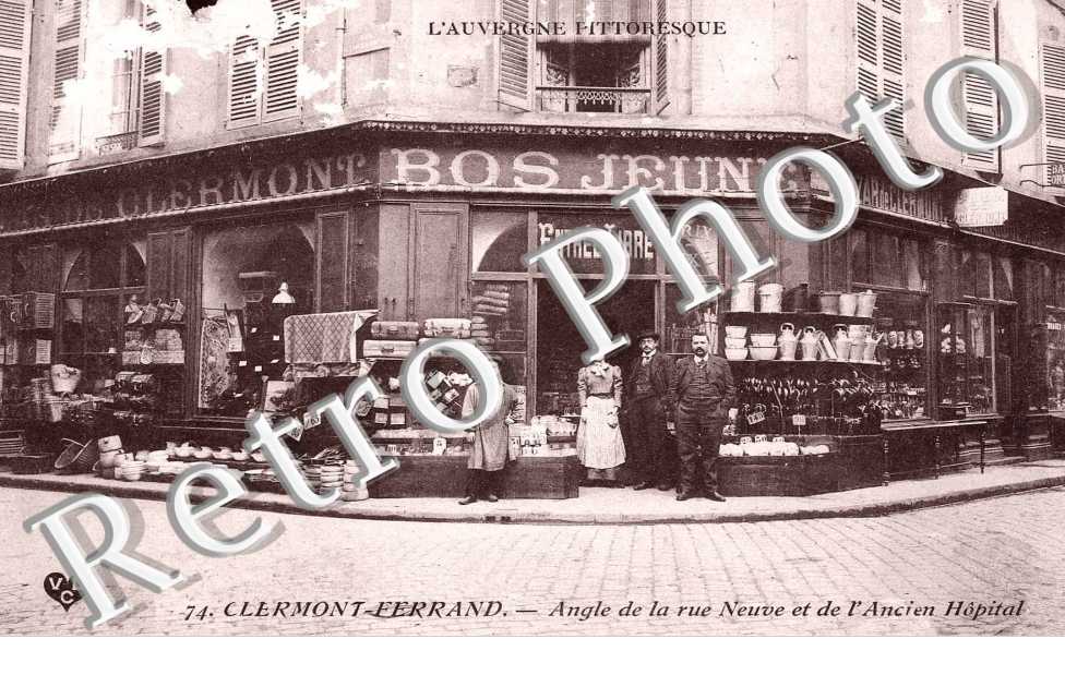 Angle de la rue neuve et de l'ancien Hopital