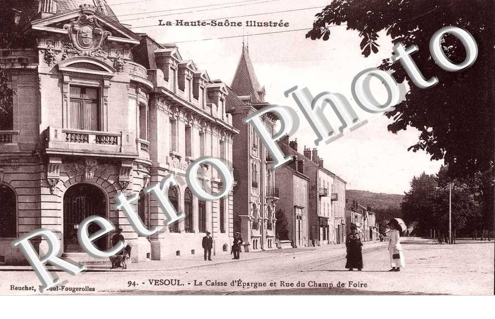 RUE DU CHAMP DE FOIRE LA CAISSE D&#039;EPARGNE