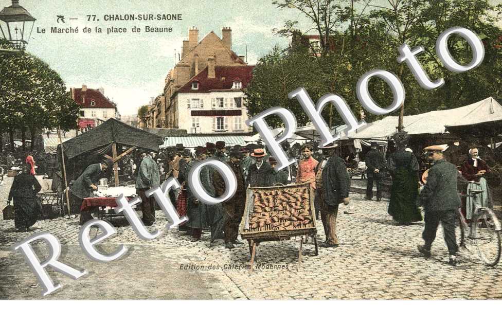 Marche de la place de Beaune
