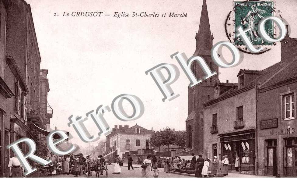 Eglise St Charles et marche