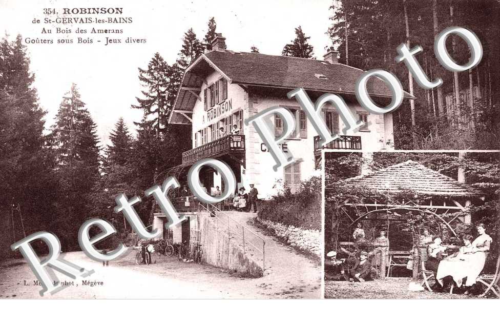 Robinson de St- Gervais- les- Bains - Au bois des Amerans