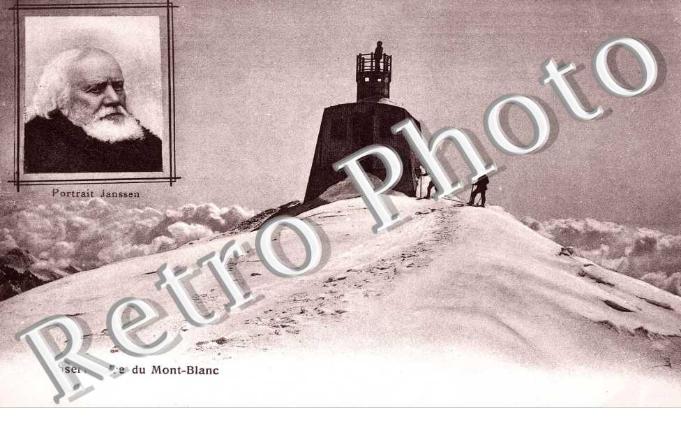 observatoire du Mont-Blanc Portrait Janssen