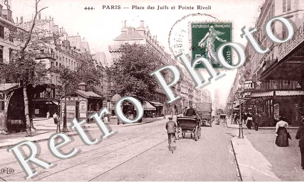 PLACE DES JUIFS ET POINTE RIVOLI