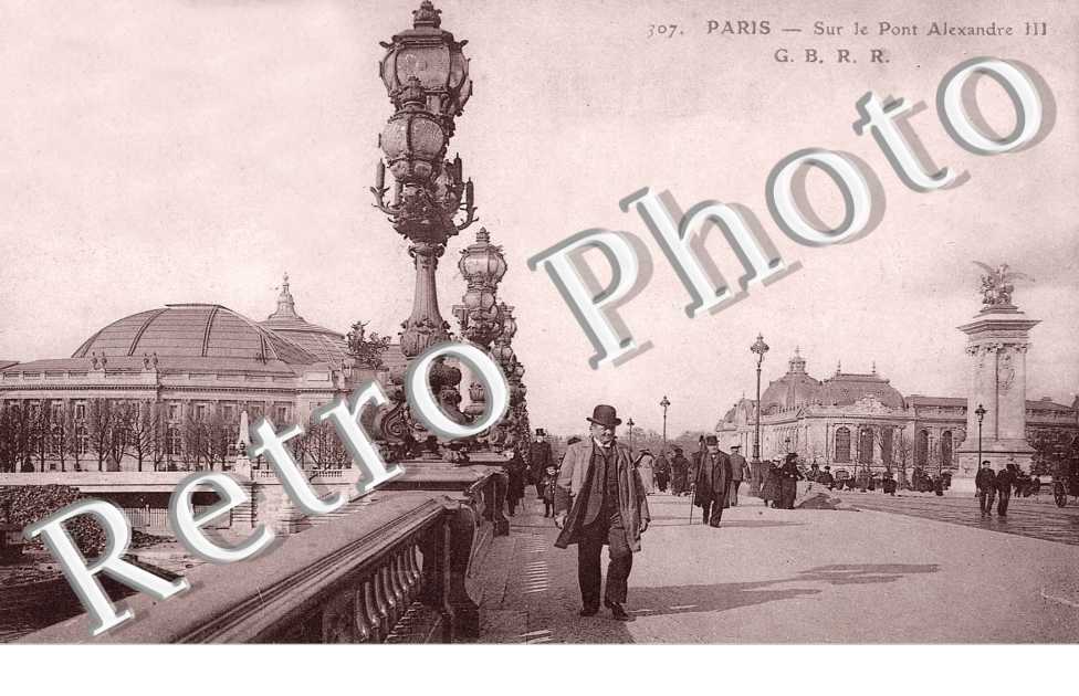 SUR LE PONT ALEXANDRE III