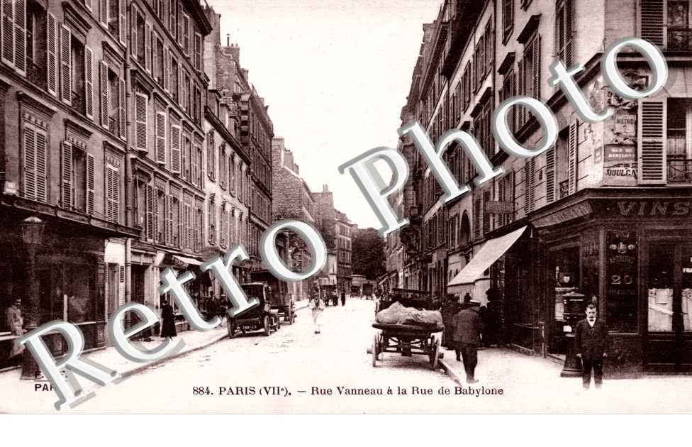 RUE VANNEAU a la rue de Babylone