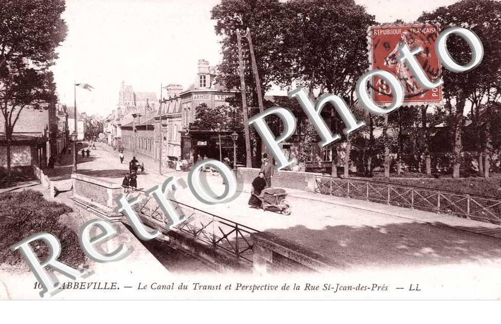 Canal du Transit et Rue St Jean des Pres