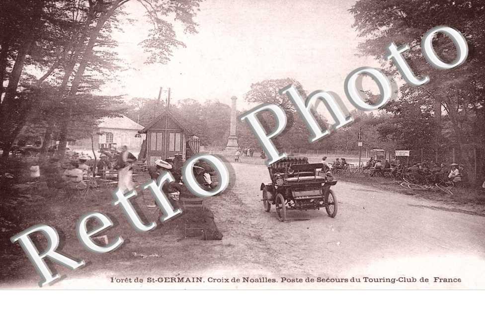 FORET - CROIX DE NOAILLES Poste de secours du Touring-Club de France