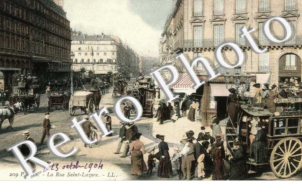 LA RUE SAINT LAZARE