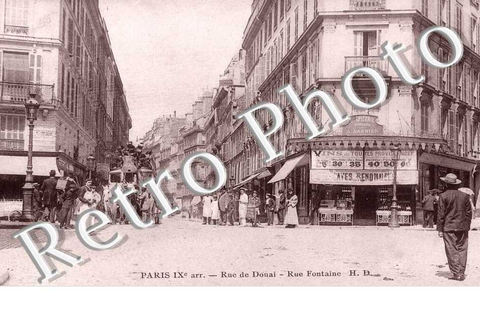 RUE DE DOUAI - RUE FONTAINE