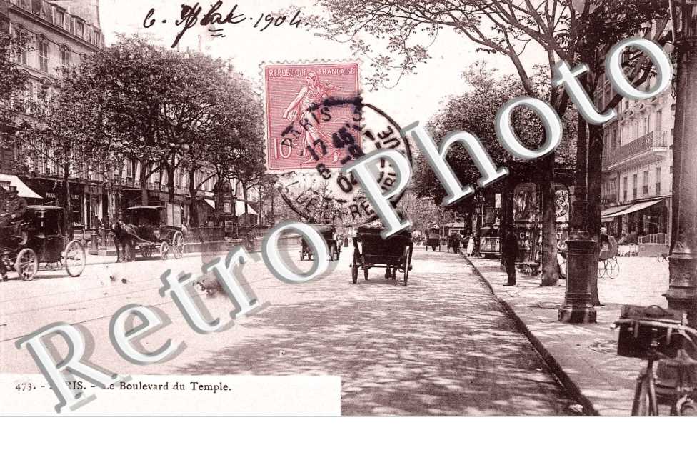 LE BOULEVARD DU TEMPLE