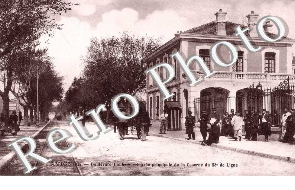 Boulevard Limbert - Entree Principale de la Caserne du 58eme de ligne