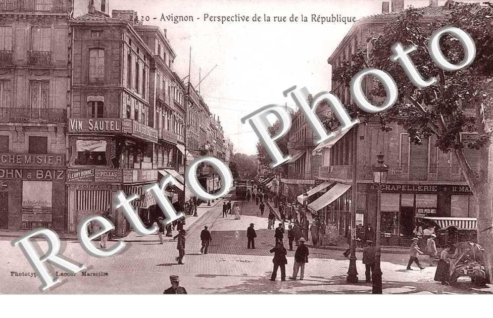 Perspective de la Rue de la Republique