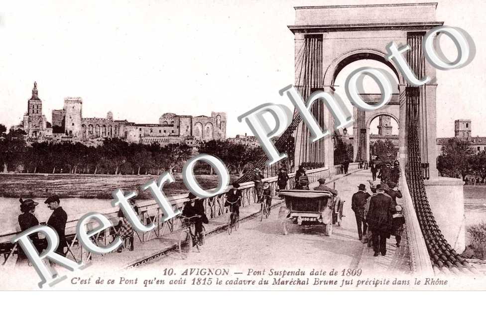 PONT SUSPENDU DATE DE 1809
