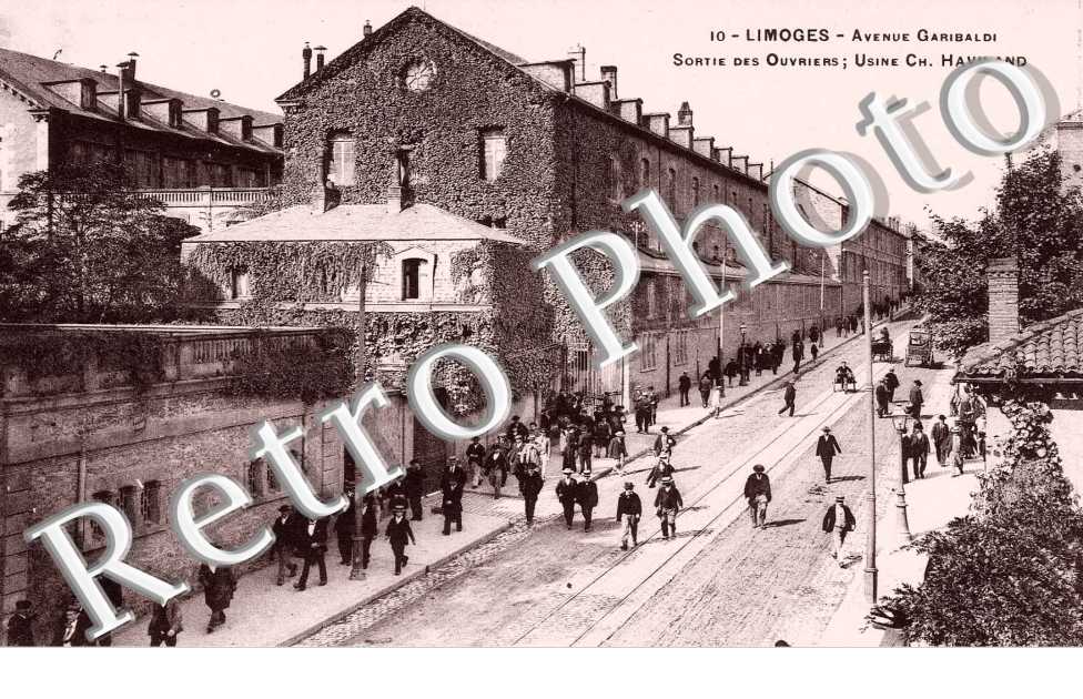 AVENUE GARIBALDI sortie des ouvriers Usine Ch. Haviland
