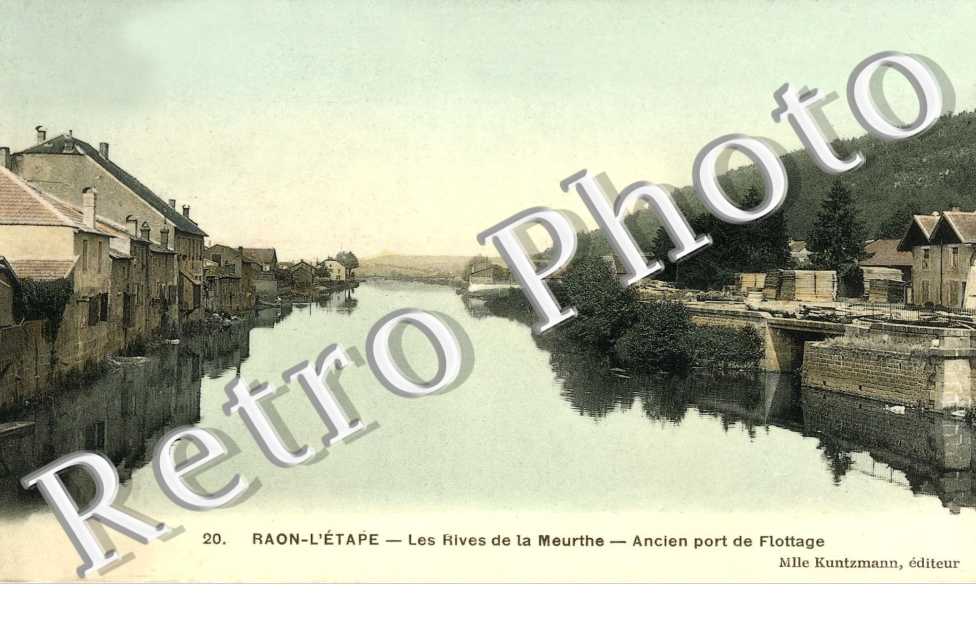 Les rives de la Meurthe - Ancien port de flottage