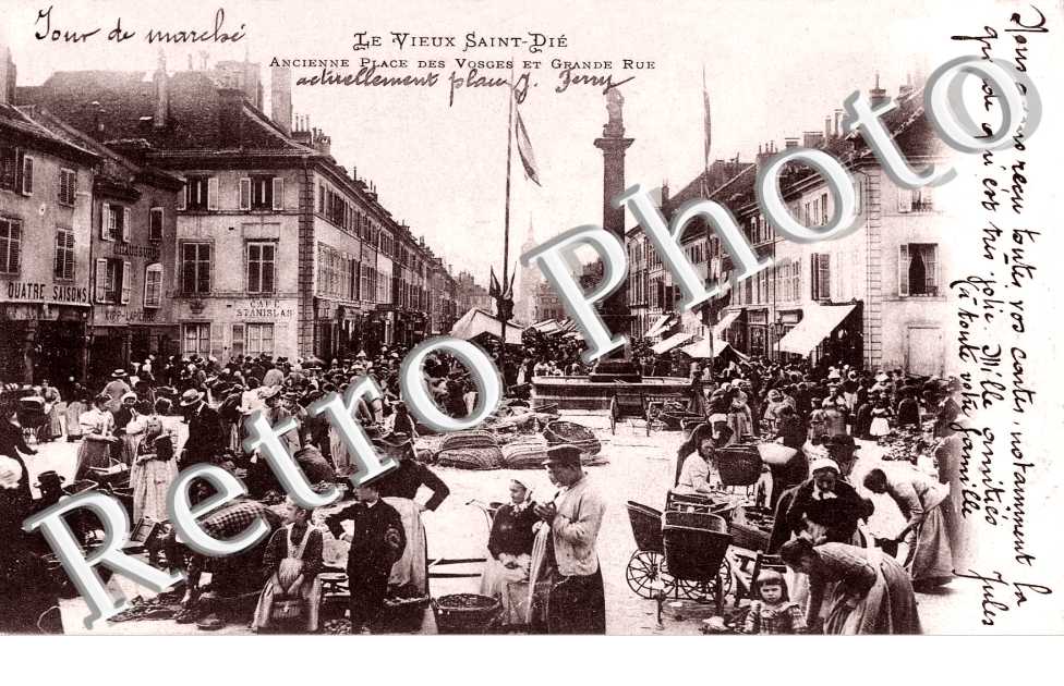 Ancienne place des Vosges et grande rue