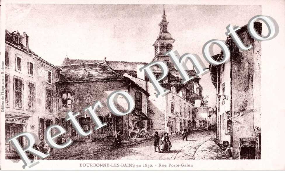 en 1830 rue porte galon