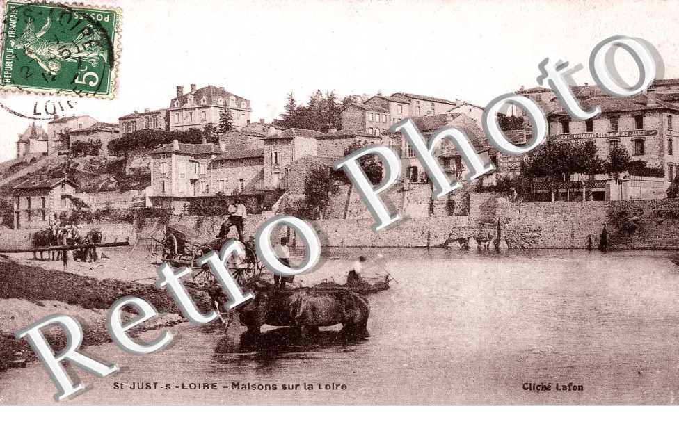 maisons sur la loire