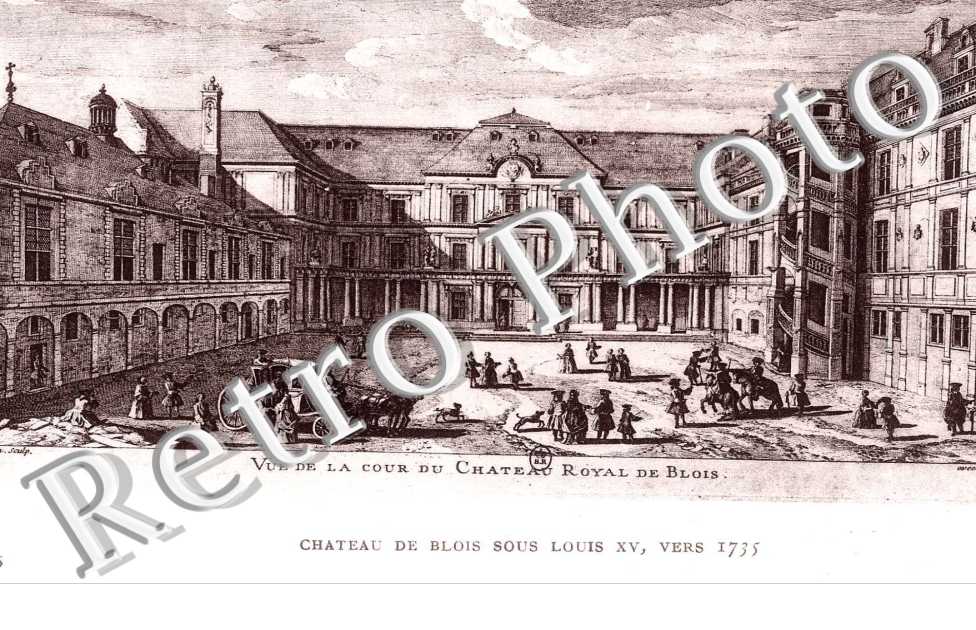 Château de Blois vers 1735