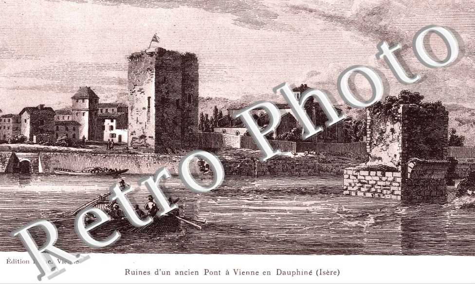 ruines d&#039;un ancien Pont