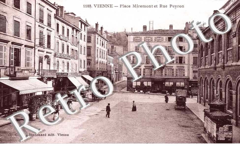 place Miremont et rue Peyron