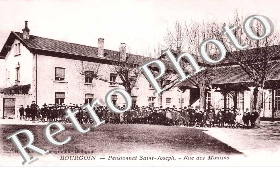 pensionnat St Joseph - rue des Moulins