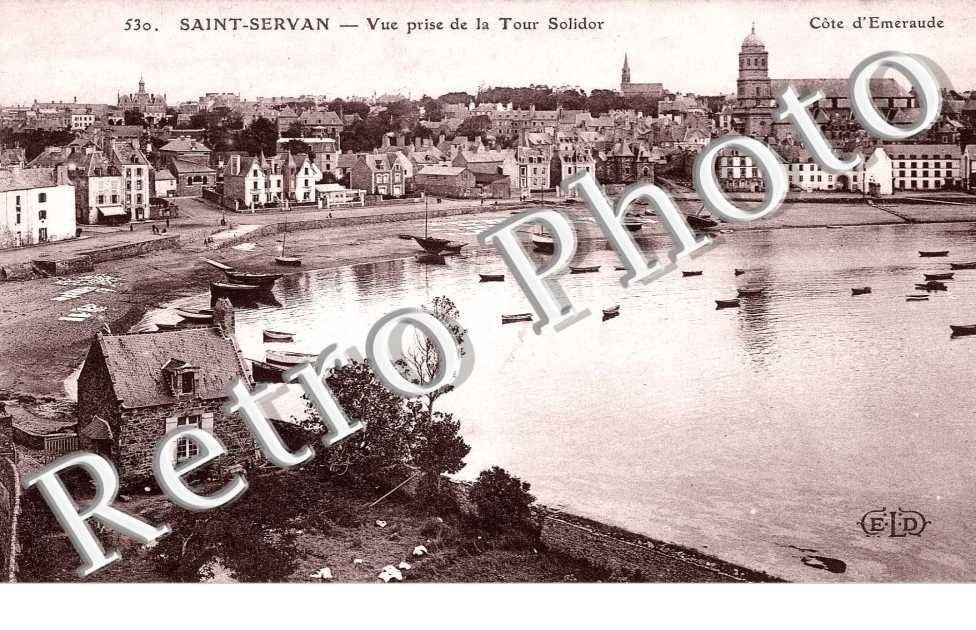 vue prise de la tour Solidor