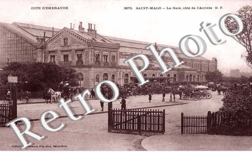 la gare, cote de l&#039;arrivee