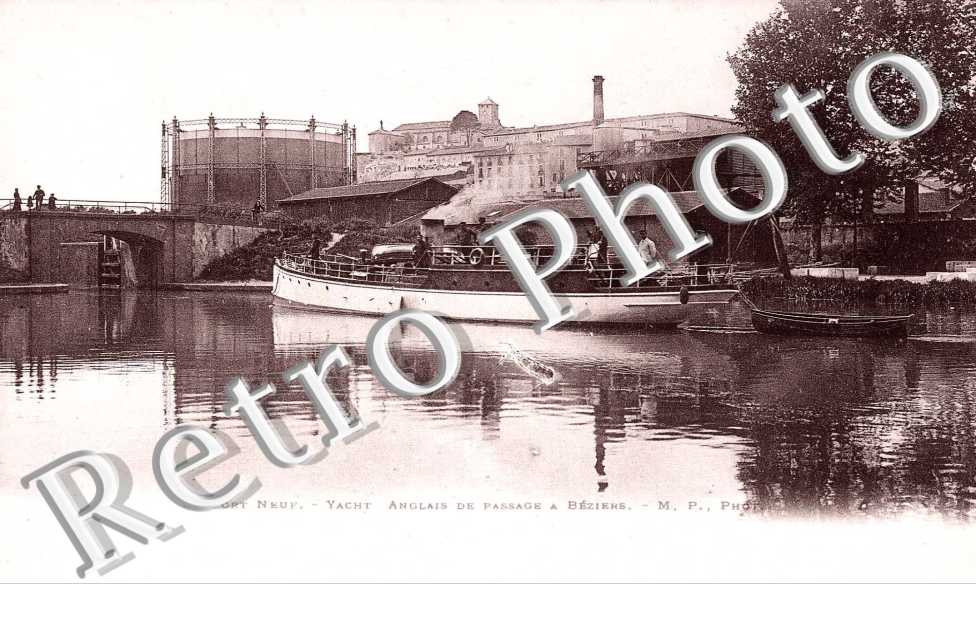 Le port neuf - Yacht anglais