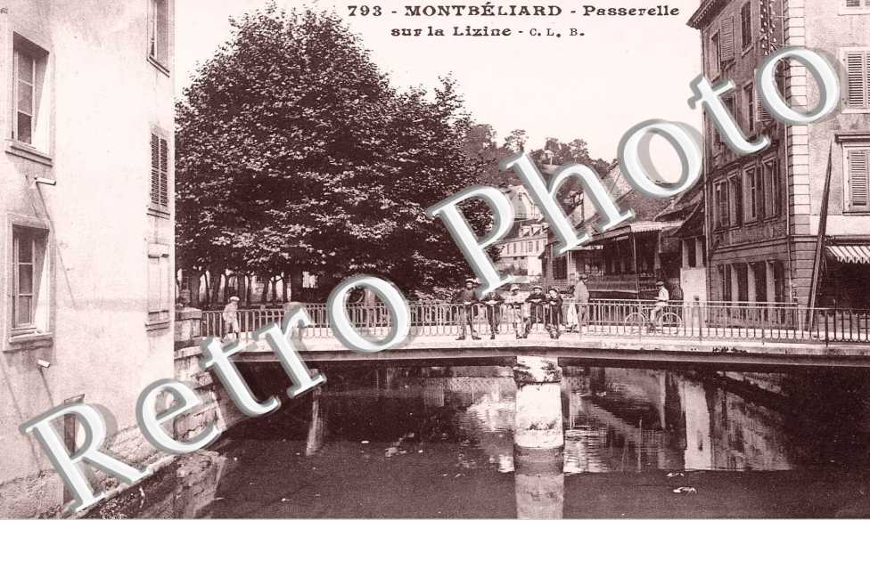 PASSERELLE SUR LA LIZINE