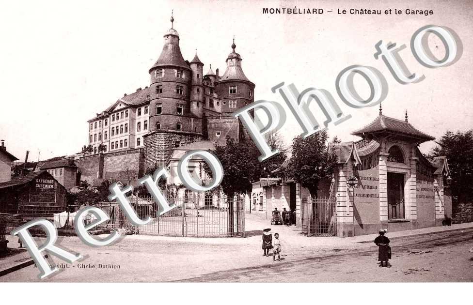 le chateau et le garage