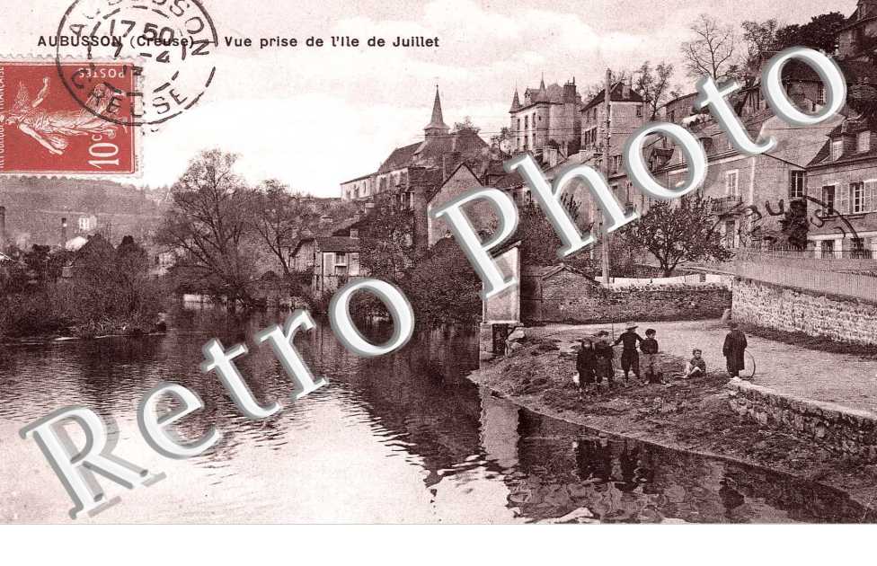 Vue prise de l'Ile de Juillet