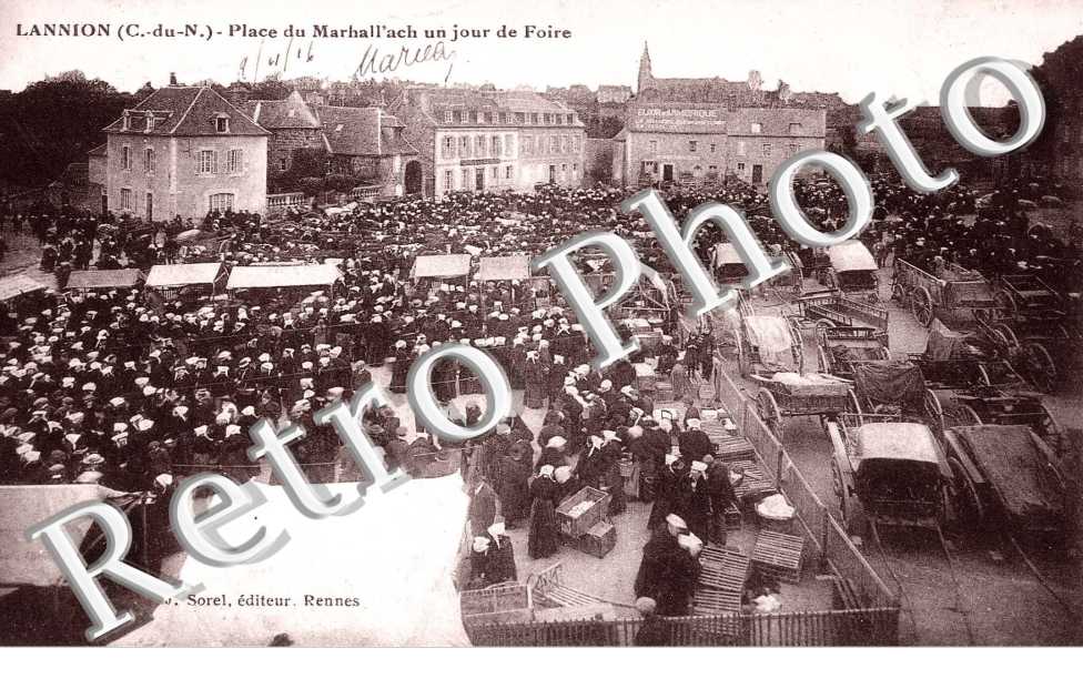 place du Marhall&#039;ach un jour de foire