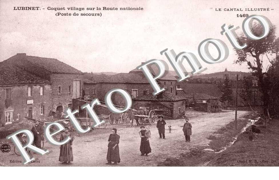 LUBINET - COQUET VILLAGE SUR LA ROUTE NATIONALE (poste de secours)