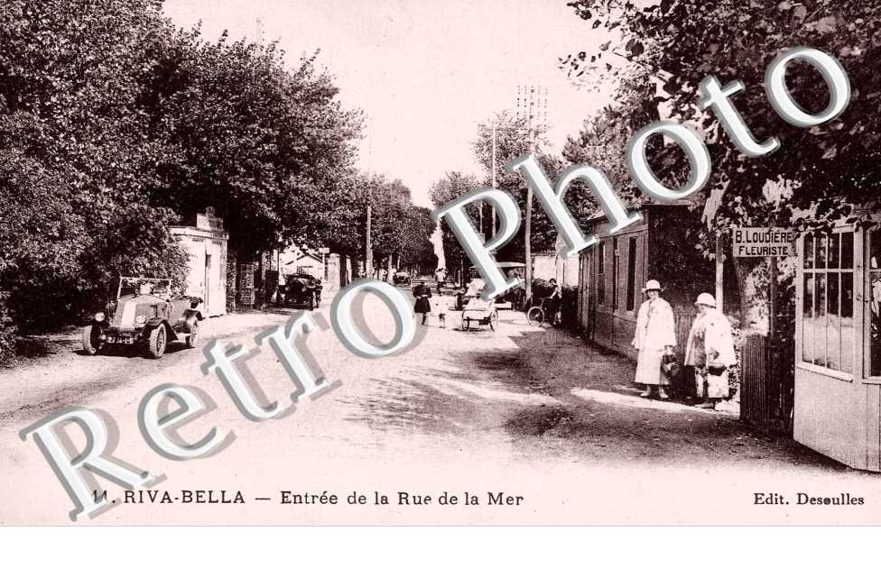 RIVA BELLA  Entree de la rue de la mer