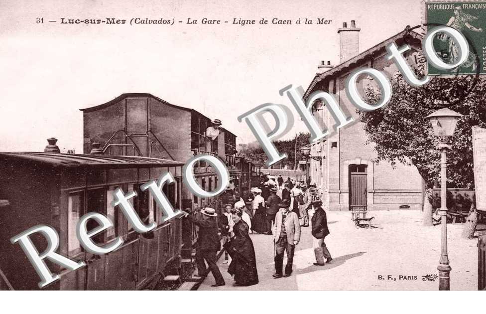 la gare, ligne de Caen a la mer
