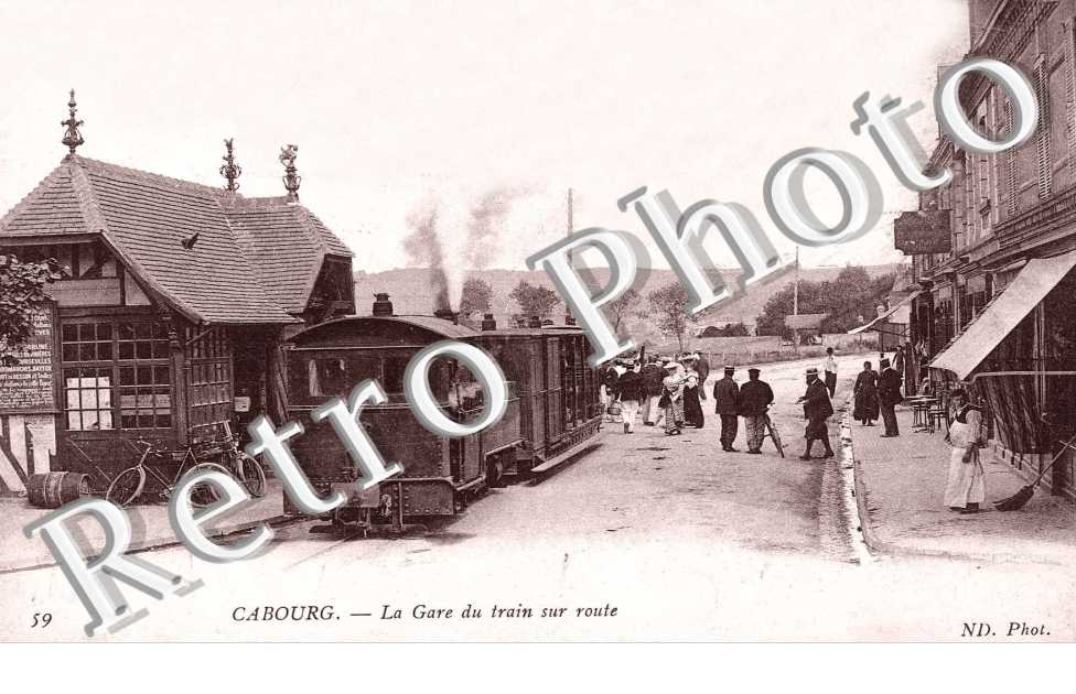 Gare du train sur route