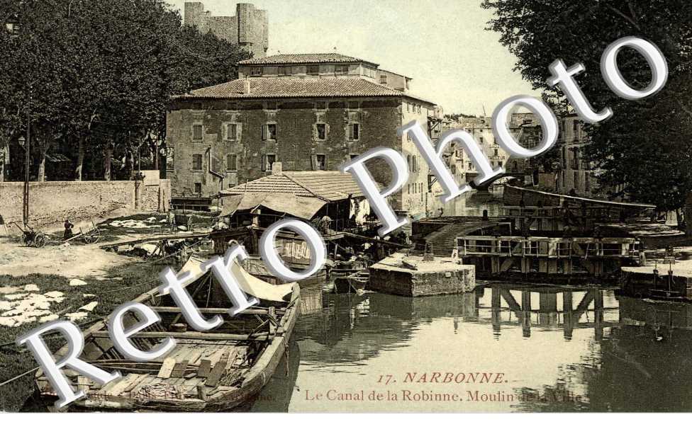  le canal de la robinne - moulin de la ville 
