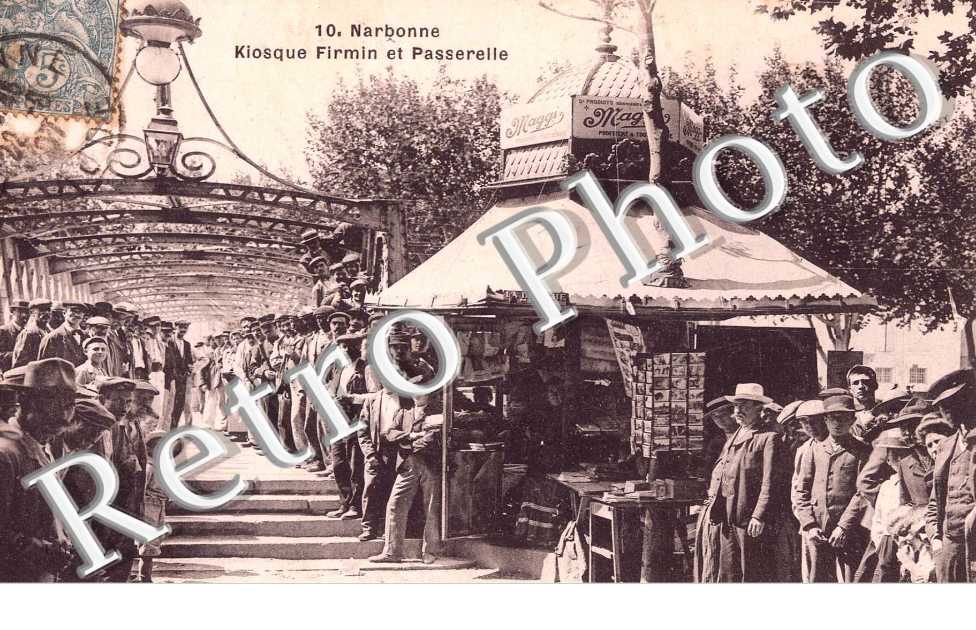 kiosque Firmin et passerelle